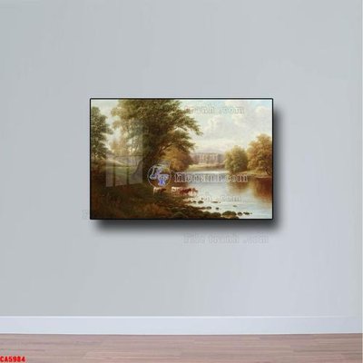 File gốc Tranh sơn dầu phong cảnh châu âu CA5984 (PNG) trong suốt (transparent)