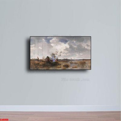 Mua file gốc Tranh sơn dầu phong cảnh châu âu CA6066 (PSD) tại Filetranh.com