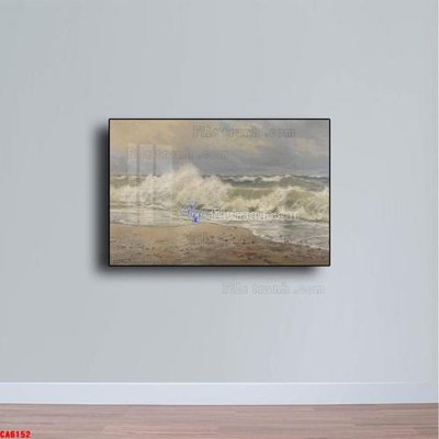 Download file Tranh sơn dầu phong cảnh châu âu CA6152 (gốc) cho xưởng in