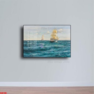 File tranh in trần Tranh sơn dầu phong cảnh châu âu CA6166 (ảnh gốc siêu nét)