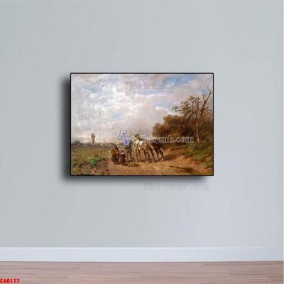 Tải file Tranh sơn dầu phong cảnh châu âu CA6177 (gốc) in ấn ngay lập tức