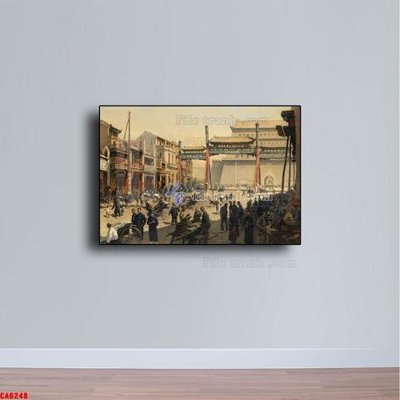 Tệp tin gốc Tranh sơn dầu phong cảnh châu âu CA6248 (dùng cho in) Tranh sơn dầu phong cảnh châu âu CA6248