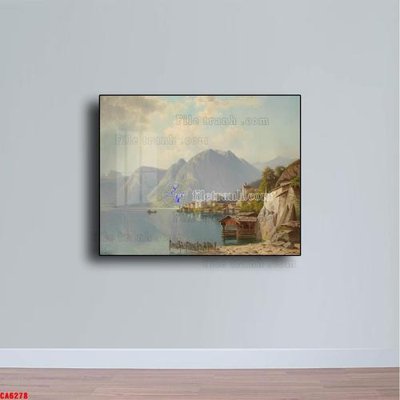 File tranh Tranh sơn dầu phong cảnh châu âu CA6278 (gốc) in film