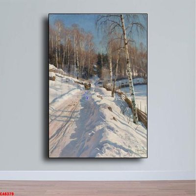 File gốc in ấn Tranh sơn dầu phong cảnh châu âu CA6379 chất lượng vượt trội