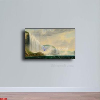 Tải file Tranh sơn dầu phong cảnh châu âu CA6484 (gốc) làm file thiết kế