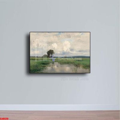 Tải file Tranh sơn dầu phong cảnh châu âu CA6520 (ảnh gốc) file TIFF