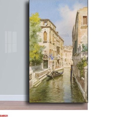Tệp tin gốc Tranh sơn dầu phong cảnh châu âu CA6531 (chất lượng cao) Tranh sơn dầu phong cảnh châu âu CA6531