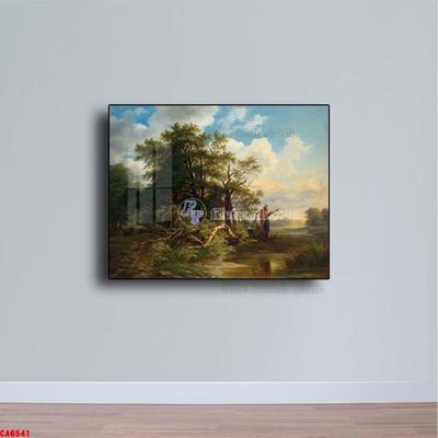 File gốc Tranh sơn dầu phong cảnh châu âu CA6541 cho in ấn và thiết kế
