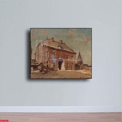 File gốc Tranh sơn dầu phong cảnh châu âu CA6558 (cho in UV) siêu nét