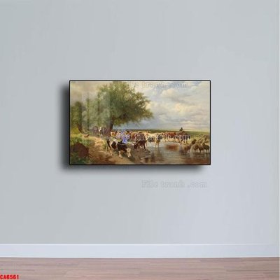 Tải file gốc Tranh sơn dầu phong cảnh châu âu CA6561 (bản PSD) còn layer