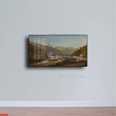 File gốc Tranh sơn dầu phong cảnh châu âu CA6569 (cho in ấn) từ Filetranh.com