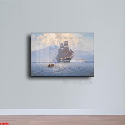 File tranh Tranh sơn dầu phong cảnh châu âu CA6606 (gốc) in vải canvas