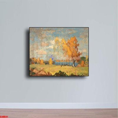 File gốc Tranh sơn dầu phong cảnh châu âu CA6641 (PNG) trong suốt (transparent)