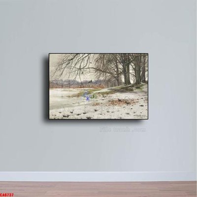 Tải file Tranh sơn dầu phong cảnh châu âu CA6737 (ảnh gốc) in gạch 3D