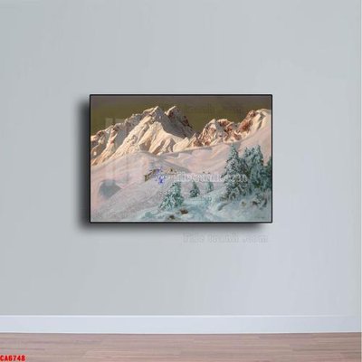 Download file gốc Tranh sơn dầu phong cảnh châu âu CA6748 (in lụa) tranh 3D