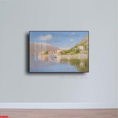 File PSD Tranh sơn dầu phong cảnh châu âu CA6802 (bản gốc) chất lượng nhất