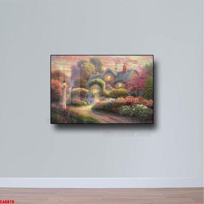 File tranh Tranh sơn dầu phong cảnh châu âu CA6878 (ảnh gốc) độ nét vượt trội