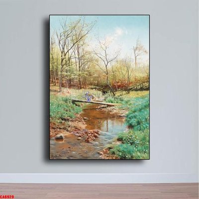 Tải file Tranh sơn dầu phong cảnh châu âu CA6929 (gốc) in nhanh