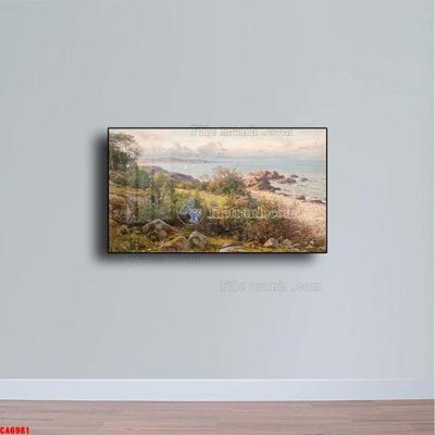 File gốc Tranh sơn dầu phong cảnh châu âu CA6981 cho in ấn và thiết kế