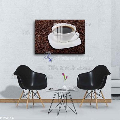 Tải file File tranh treo quán cà phê CF5016 (ảnh gốc) độ phân giải 300dpi