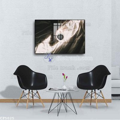 File gốc File tranh treo quán cà phê CF5025 (dành cho trang trí nội thất)