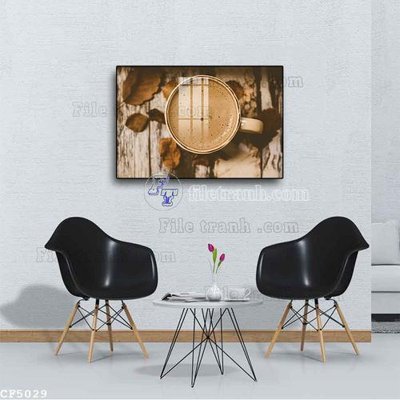 File tranh File tranh treo quán cà phê CF5029 (ảnh gốc) độc quyền