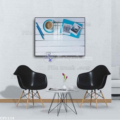 File tranh trang trí File tranh treo quán cà phê CF5134 (tải file gốc)