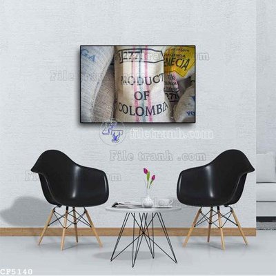 File tranh File tranh treo quán cà phê CF5140 (ảnh gốc) độc quyền