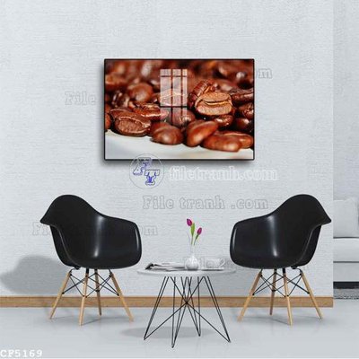 File tranh trang trí File tranh treo quán cà phê CF5169 (file gốc)