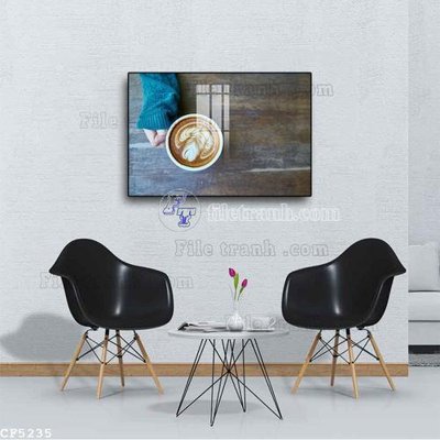 Download file File tranh treo quán cà phê CF5235 (chất lượng in ấn)