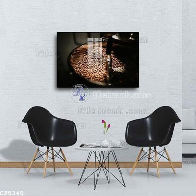 File gốc File tranh treo quán cà phê CF5345 (ảnh rõ nét) để in