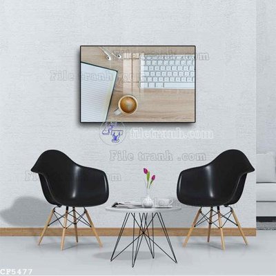 Download file File tranh treo quán cà phê CF5477 (gốc) cho xưởng in