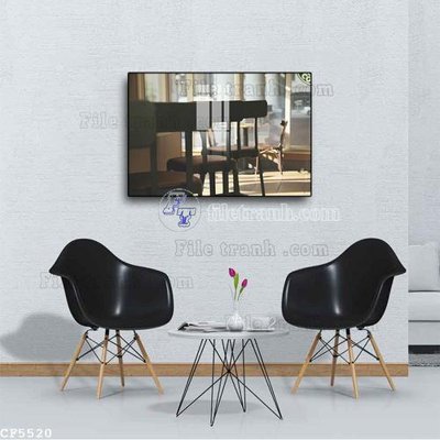 File tranh File tranh treo quán cà phê CF5520 (gốc) chủ đề động vật