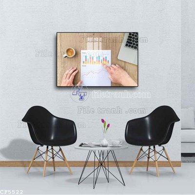 File gốc File tranh treo quán cà phê CF5522 (trang trí) phòng ngủ