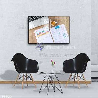 Tải file File tranh treo quán cà phê CF5523 (PSD) cho in tranh 3D