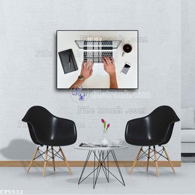 File tranh File tranh treo quán cà phê CF5532 (ảnh gốc) cho in ấn kỹ thuật số