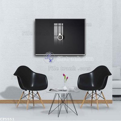 Tải file File tranh treo quán cà phê CF5551 (gốc) chủ đề hoa sen