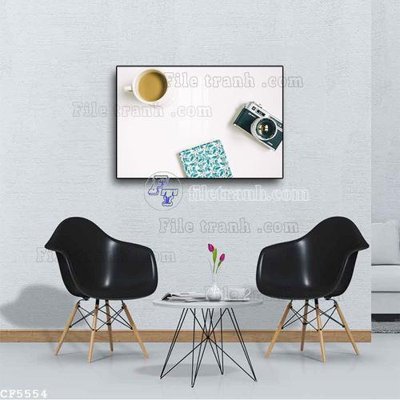 File gốc File tranh treo quán cà phê CF5554 (Filetranh.com) File tranh treo quán cà phê CF5554