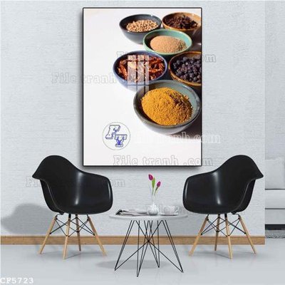 File tranh PSD File tranh treo quán cà phê CF5723 chất lượng cao