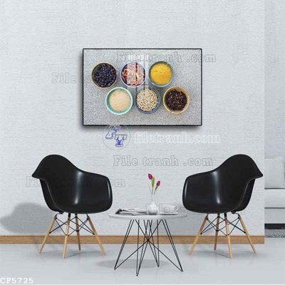 Download file gốc File tranh treo quán cà phê CF5725 (in mica) logo