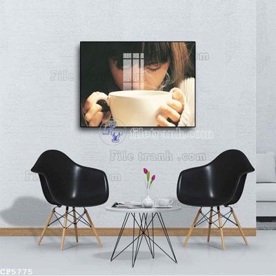 Tải file File tranh treo quán cà phê CF5775 (gốc) in ấn ngay lập tức