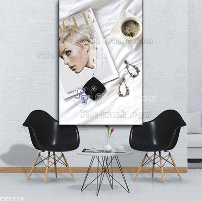 Download file File tranh treo quán cà phê CF5778 (chuẩn in) chất lượng cao