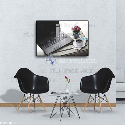 Tải file File tranh treo quán cà phê CF5803 (gốc) làm file thiết kế