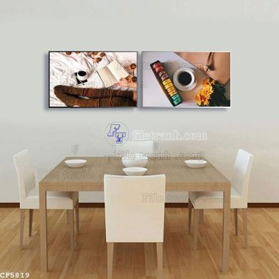 File ảnh File tranh treo quán cà phê CF5819 (gốc) in backdrop sự kiện
