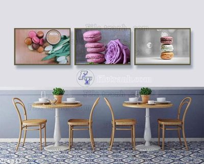 File tranh File tranh treo quán cà phê CF5842 (ảnh gốc) in trần nhà