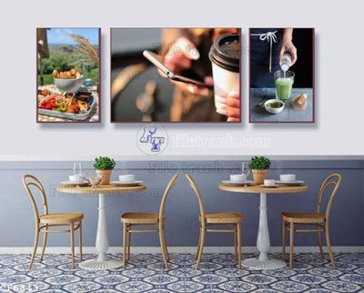 Download file ảnh gốc File tranh treo quán cà phê CF5843 để in ấn