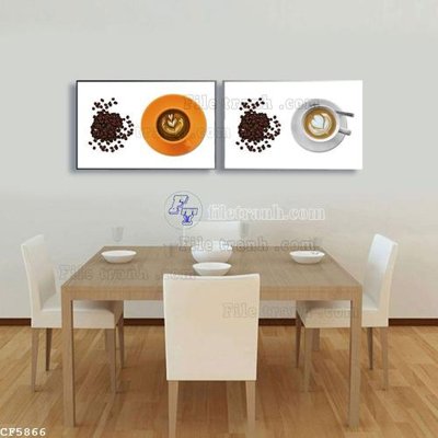 Mua file gốc File tranh treo quán cà phê CF5866 (in ấn) tại Filetranh.com