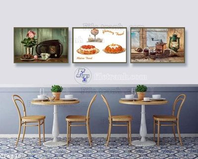 File gốc File tranh treo quán cà phê CF5896 (ảnh rõ nét) để in