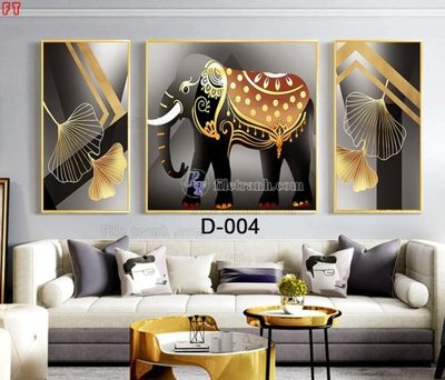Tải file File tranh bộ hiện đại D-004 (PSD) cho in tranh kính