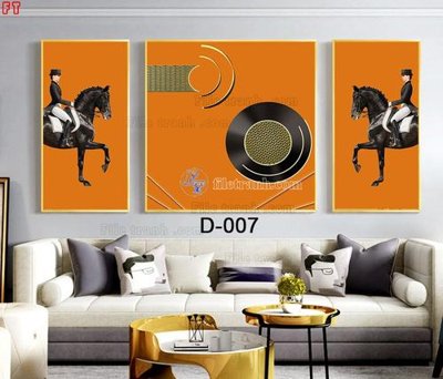 File in trần File tranh bộ hiện đại D-007 (bản gốc) bầu trời